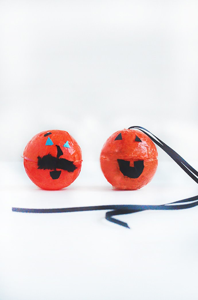 Halloween Pumpkin Light Necklaces