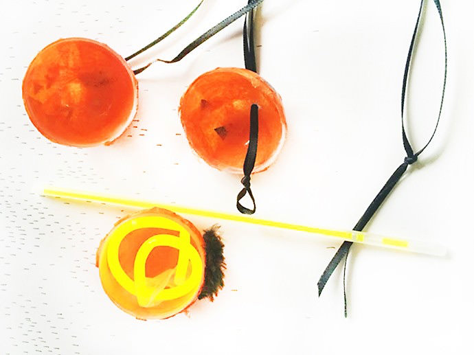 Halloween Pumpkin Light Necklaces