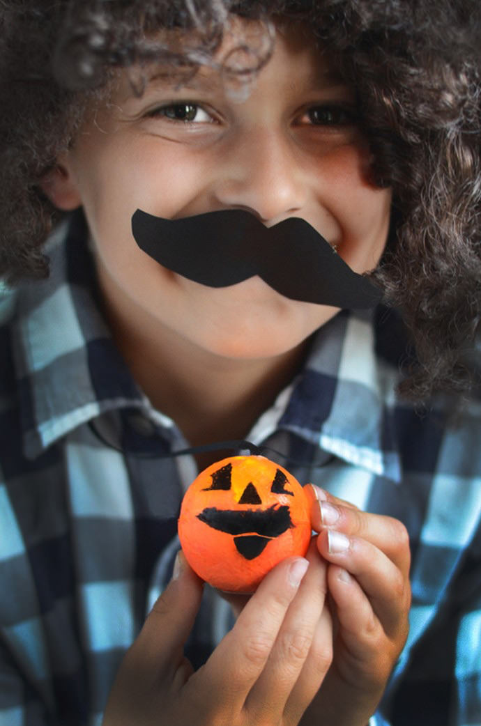 Halloween Pumpkin Light Necklaces