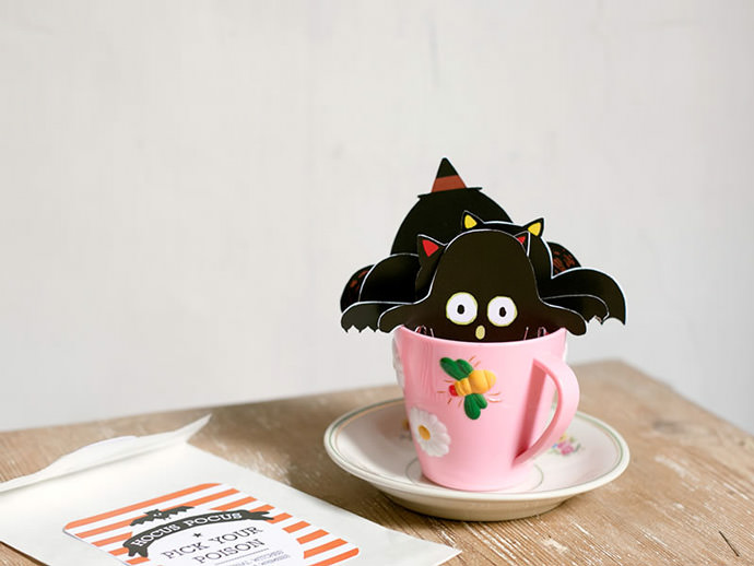 Spooky Halloween Tea Bag Printables