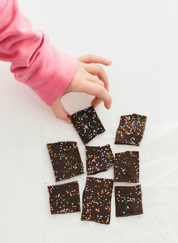 Sweet n' Simple Chocolate Bark Recipe