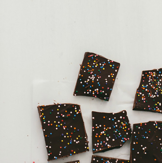 Sweet n' Simple Chocolate Bark Recipe