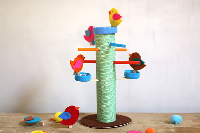 DIY Bird Feeder Play Set