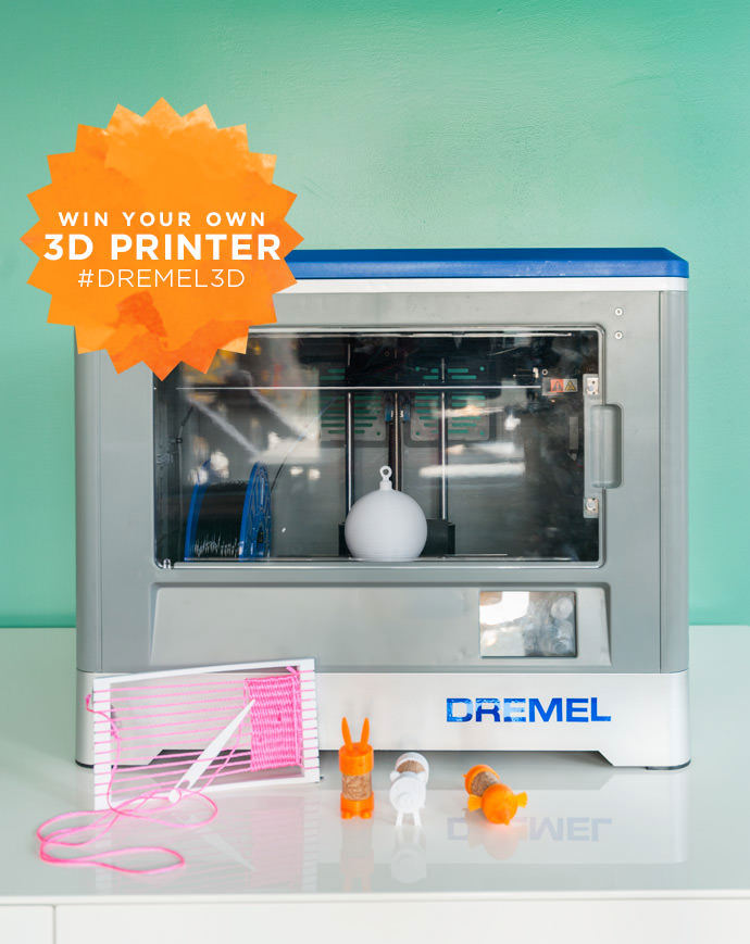 Win your own 3D printer! #Dremel3D