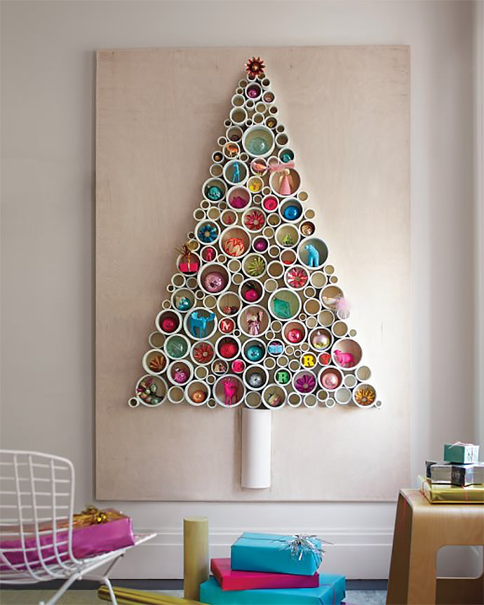 PVC Pipe Tree via Martha Stewart