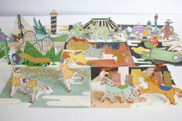Pop-up cards by Paris illustrator Julia-Spiers