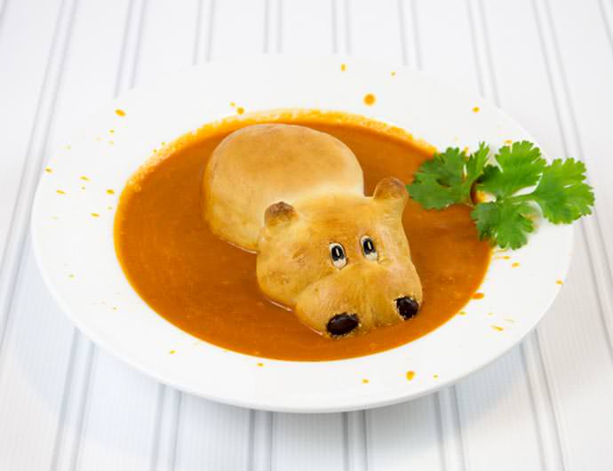 Healthy and Easy Hungry Hippo Soup Recipe for Kids