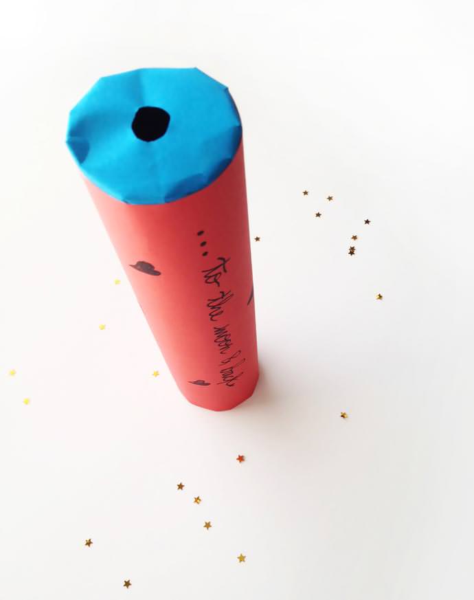 DIY Valentine's Kaleidoscope with a Secret Message Hidden Inside