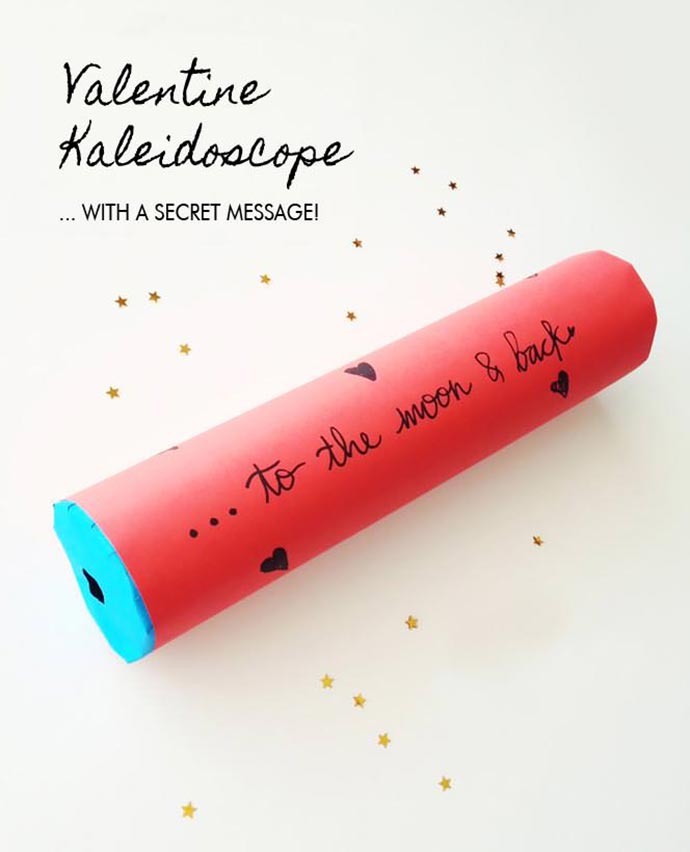 DIY Valentine's Kaleidoscop