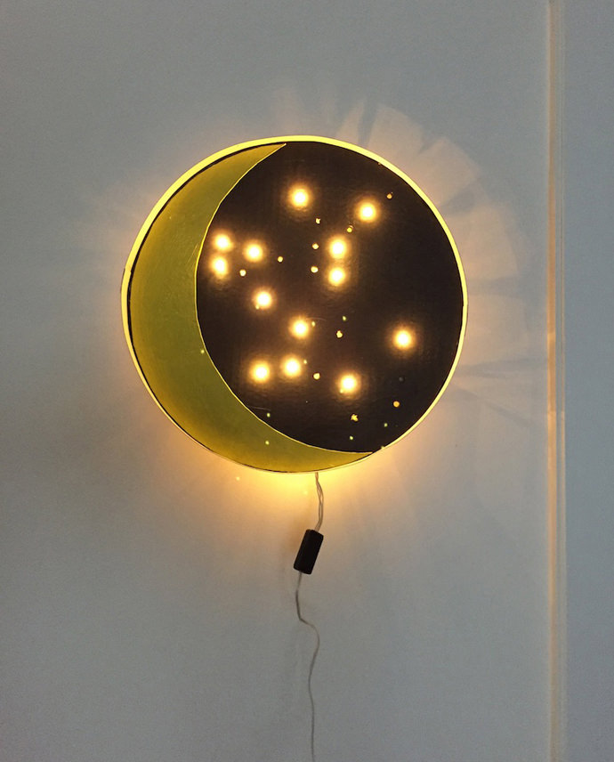 DIY Moon Lamp