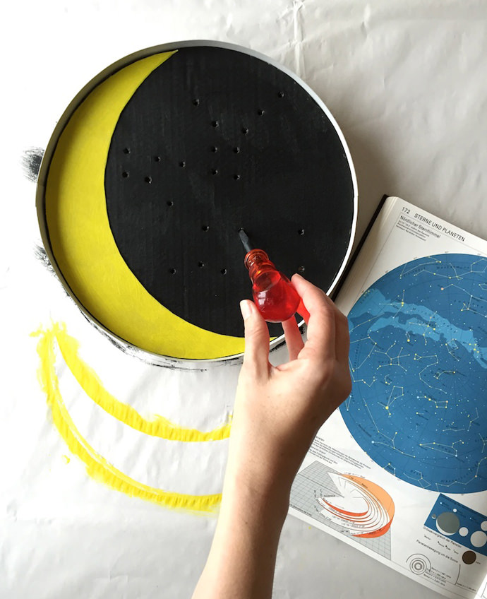 DIY Moon Lamp