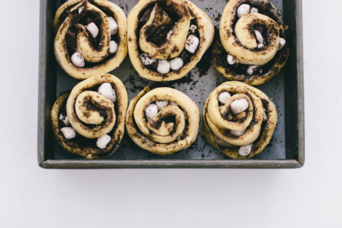 Hot Chocolate Swirl Buns Recipe