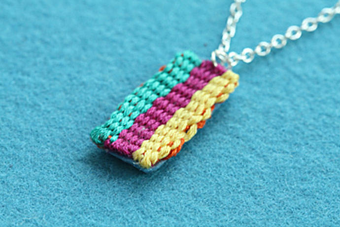 Mini Woven Kids Necklace 