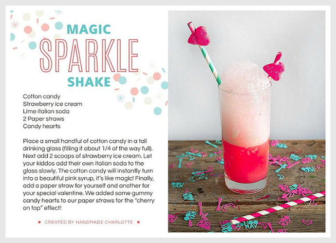 Magic Sparkle Shake Recipe for Valentine's Day