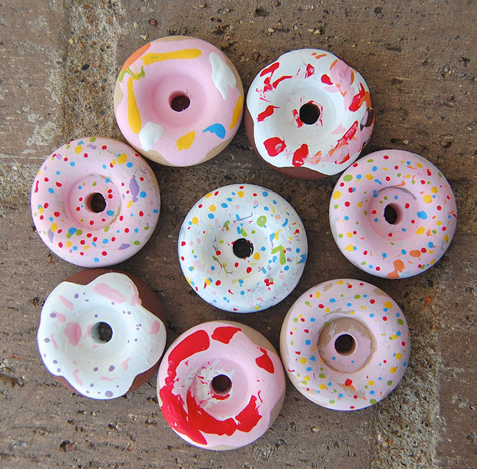 DIY Wooden Play Donuts 