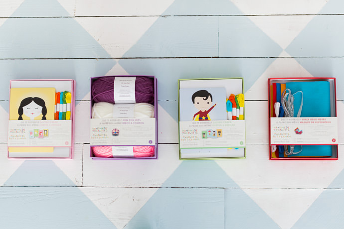 New Handmade Charlotte Craft Kits at Pottery Barn Kids