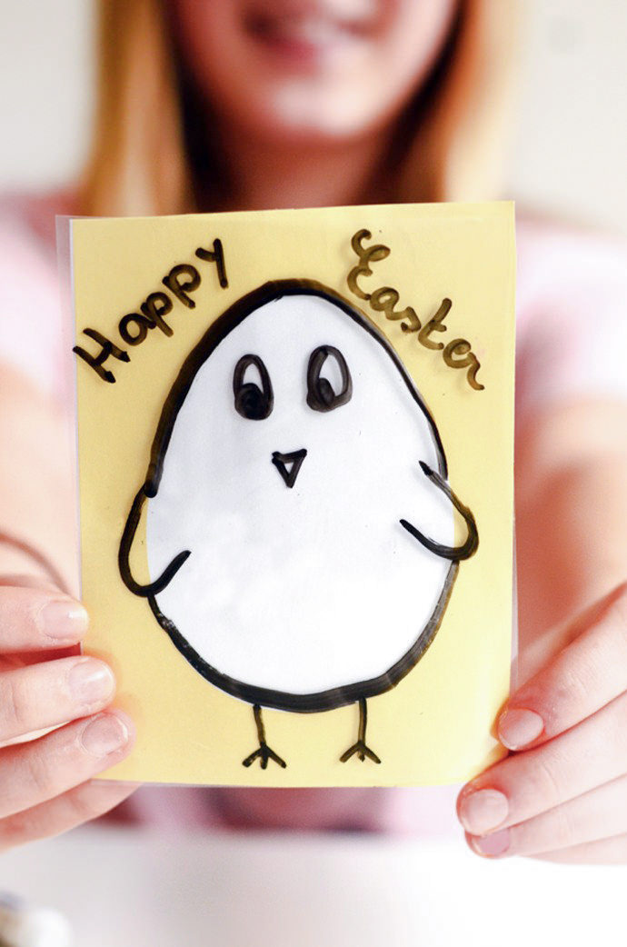 Dry Erase Easter Card Printables