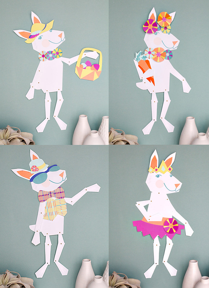 Printable Easter Paper Crafts from Smallful