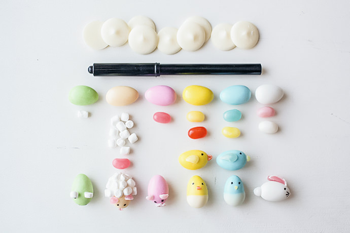 diy easter cupcake animals