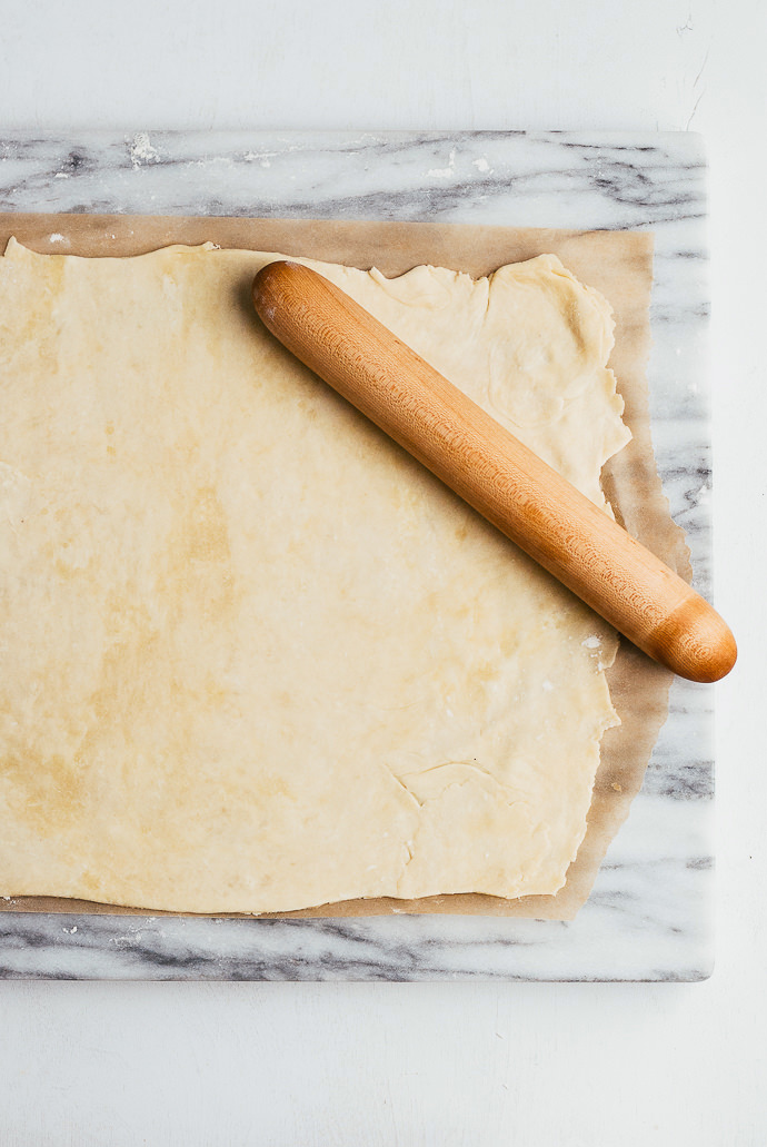 Polka Dot Strawberry Ginger Slab Pie Recipe 