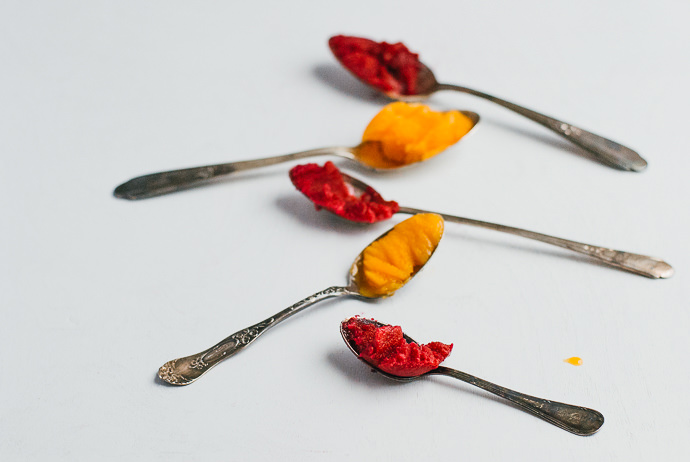 Beet and Carrot Sorbet