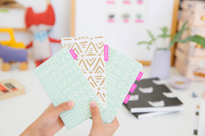 DIY Pocket Planners #Brother #LabelIt 