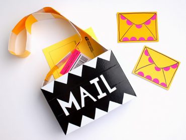 DIY Cereal Box Mail Carrier