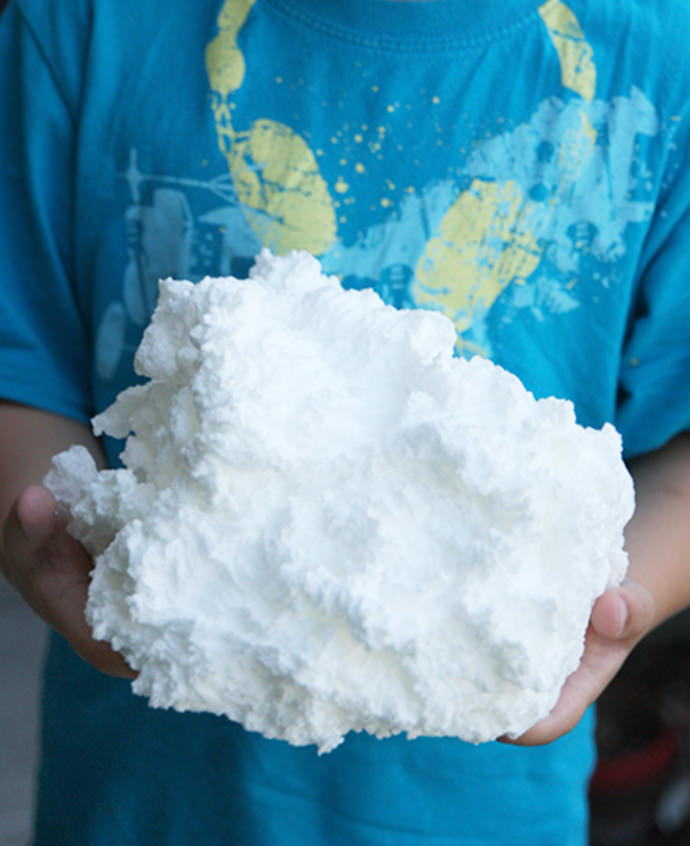 DIY Soap Cloud Project for Kids