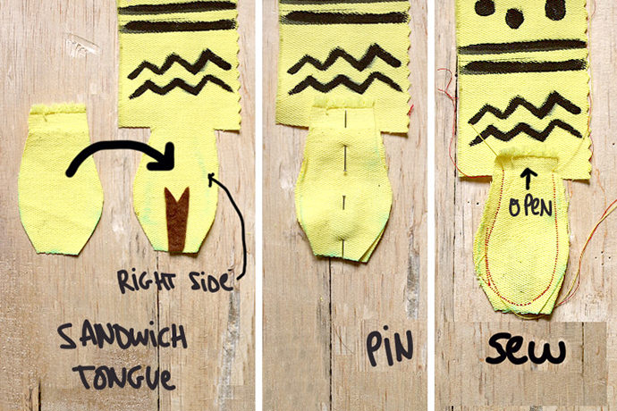 Easy-Sew Stuffed Snake Belt