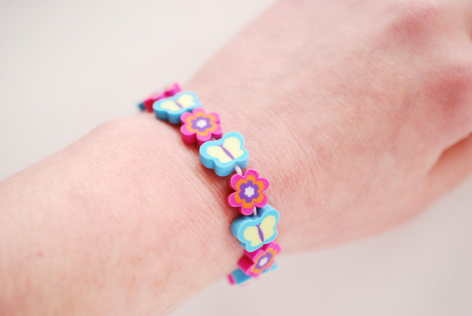 Easy DIY Eraser Bracelet