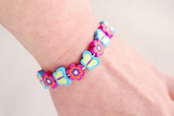 Easy DIY Eraser Bracelets