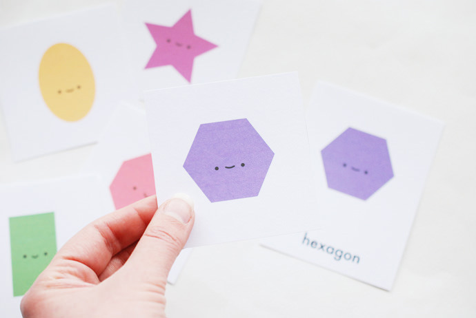 Printable Shape Matching Game