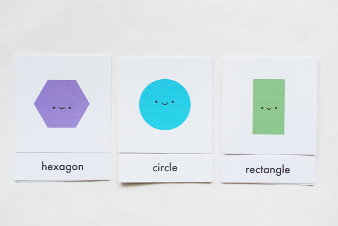 Printable Shape Matching Game