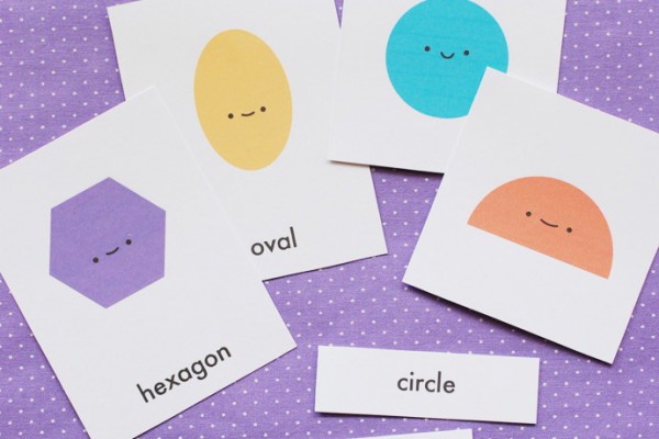 Printable Shape Matching Game