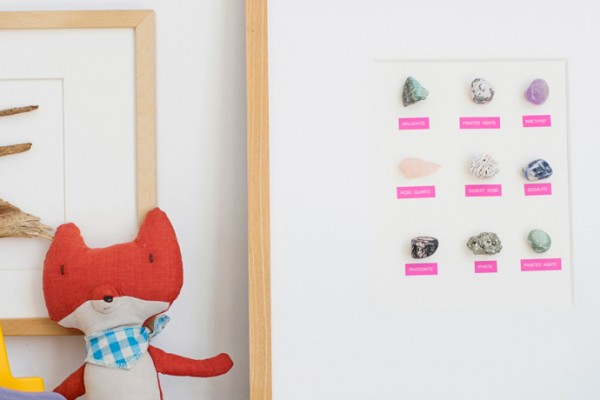 Clutter-free Label Maker Wall Art