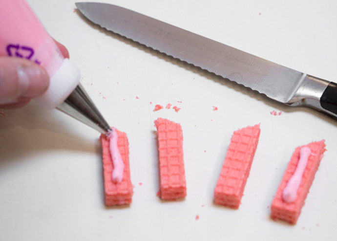 Sugar Wafer Dress Cookies 