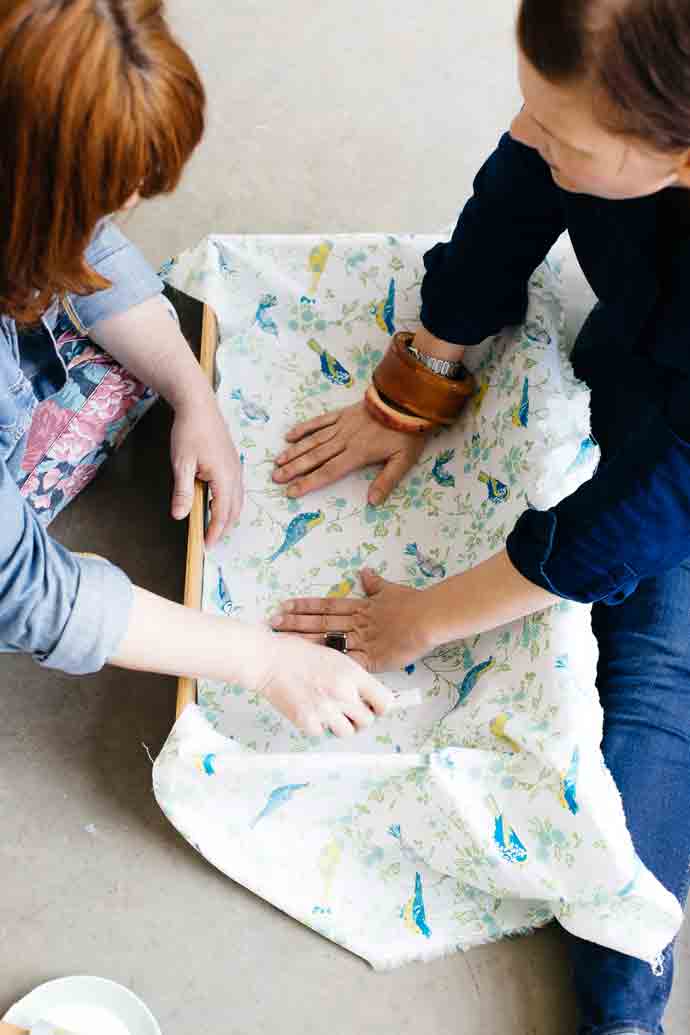 Lining Drawers with Fabric