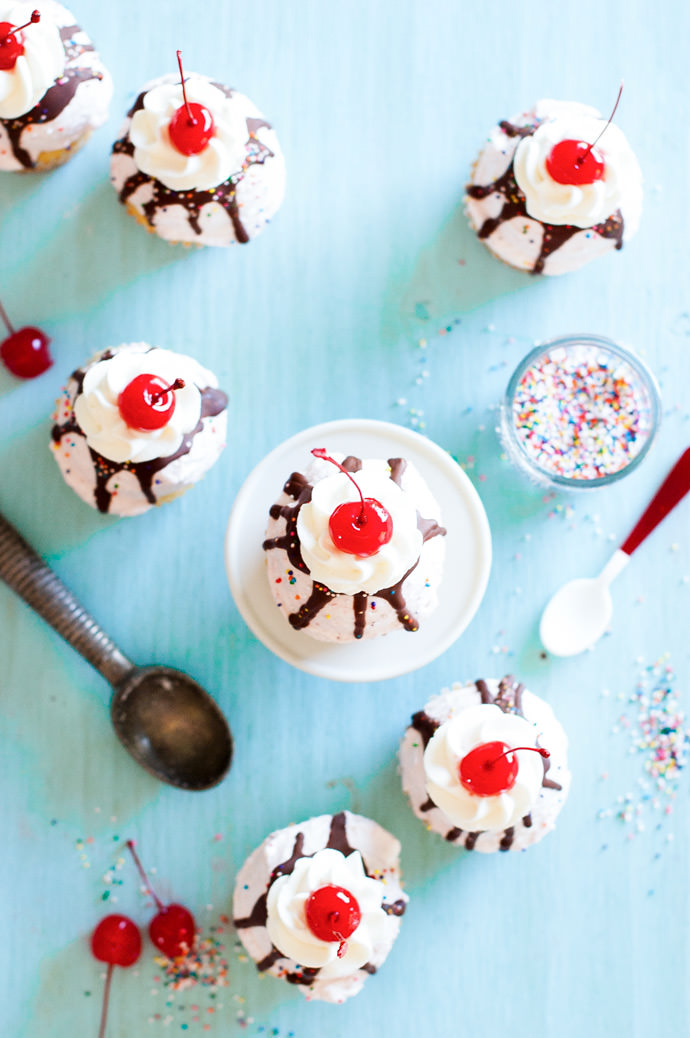 DIY Ice Cream Sundae Cupcakes