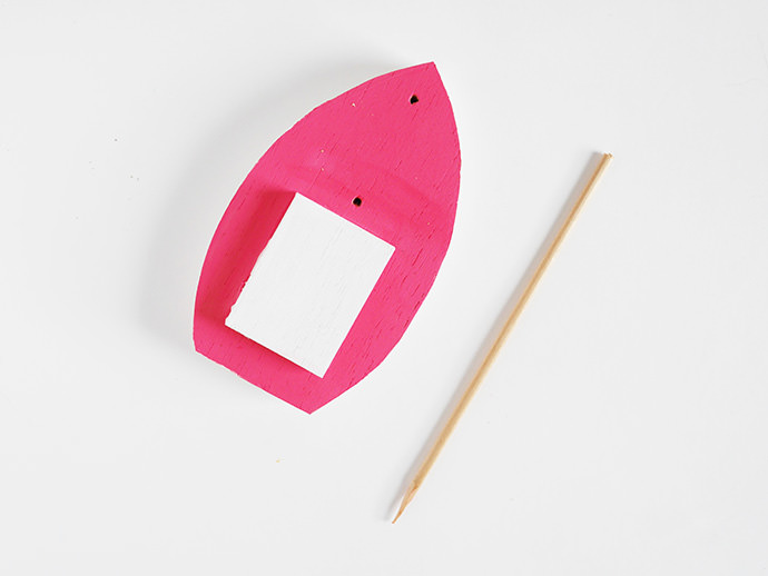 Summer Crafts for Kids: Wooden Sailboat Toy