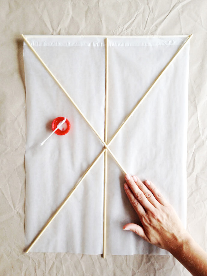 DIY Japanese Children's Kite Craft 