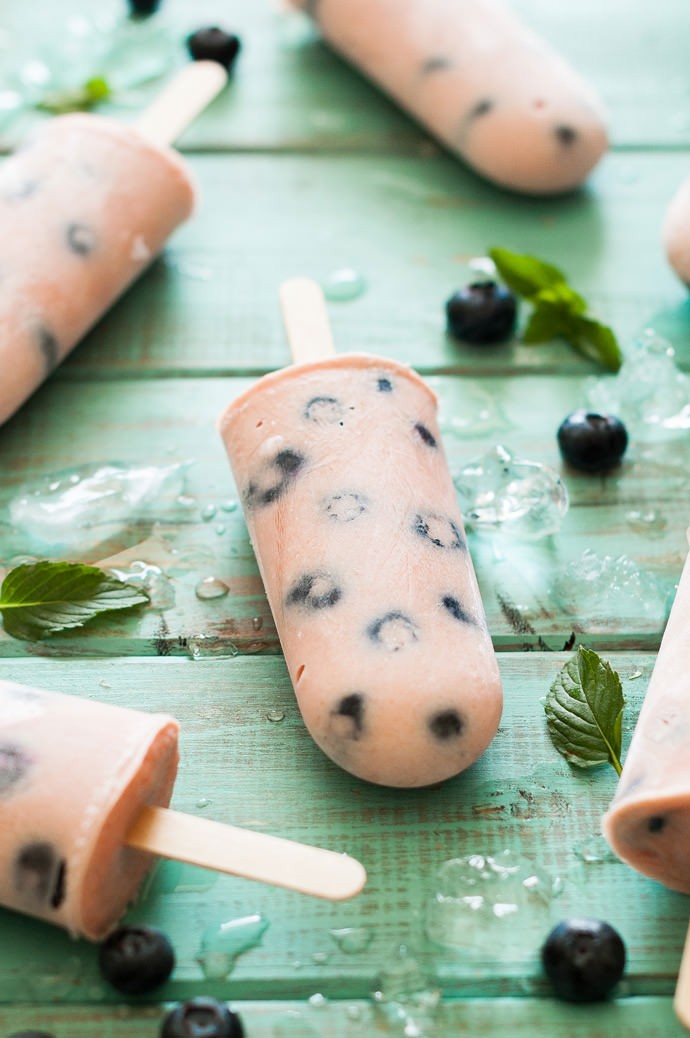 Recipe for Polka Dot Frozen Yogurt Pops