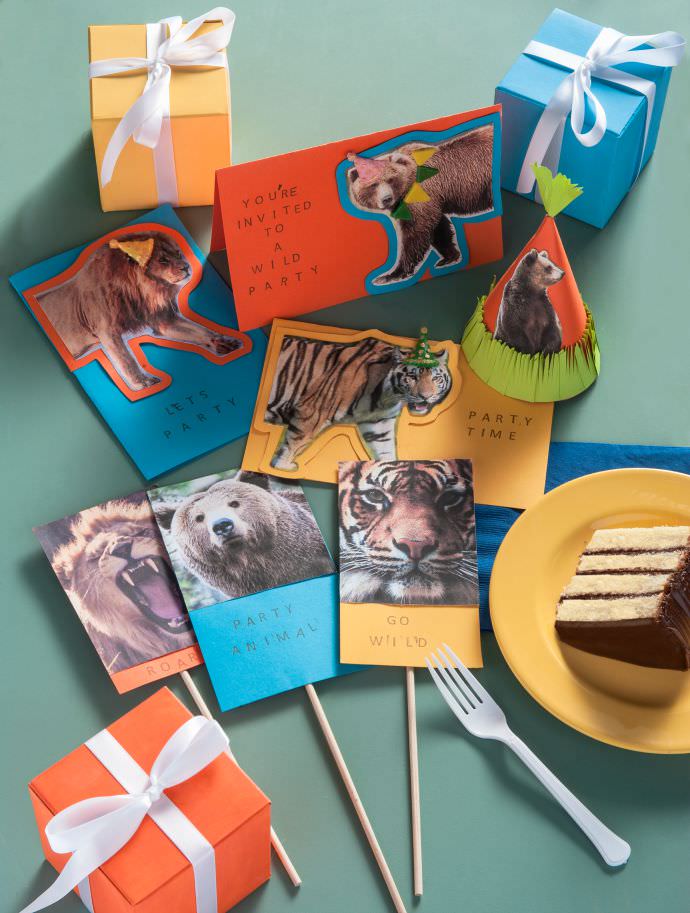 Big Book of Mod Podge: The Animal Party Parade Birthday Kit