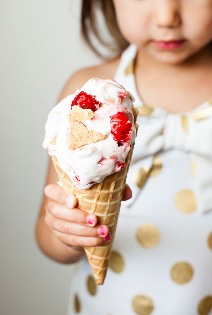 Cherry Cheesecake Ice Cream