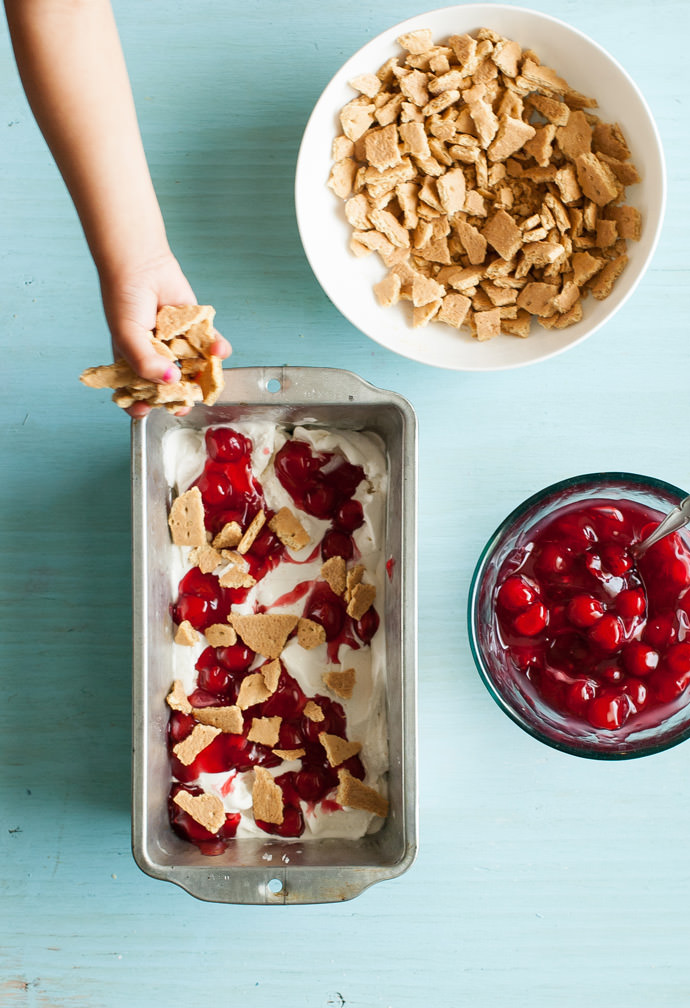 Cherry Cheesecake Ice Cream