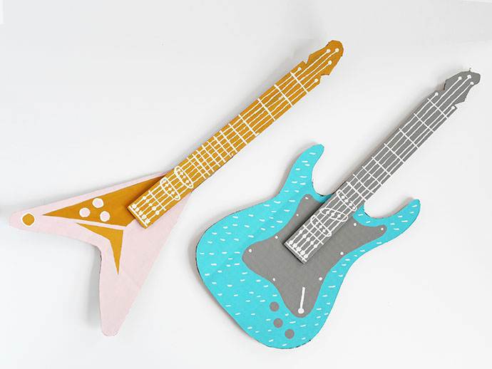 DIY Cardboard Guitar