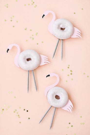 Flamingo Doughnut Tutorial by Like The Cheese