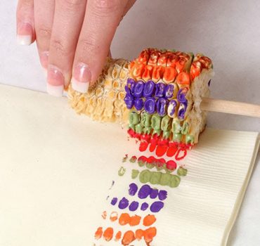 DIY Corn Printing