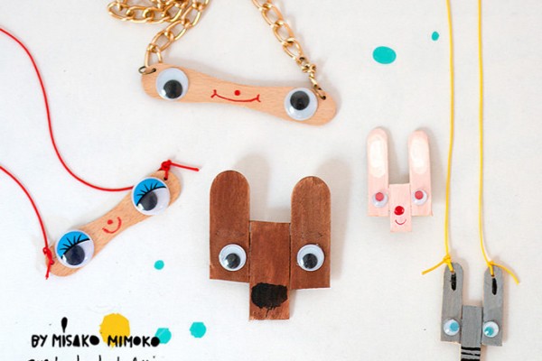 DIY Popsicle Stick Jewelry