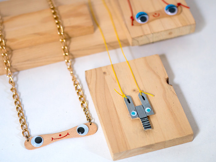 DIY Popsicle Stick Jewelry