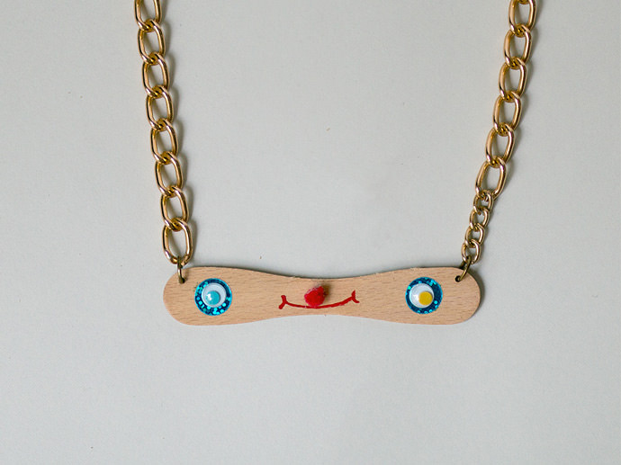 DIY Popsicle Stick Jewelry